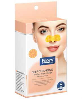 Deep Cleansing Nose Pore Strips- orange