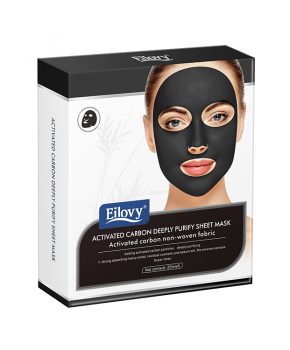 EILOVY  activated carbon deeply purify sheet Mask